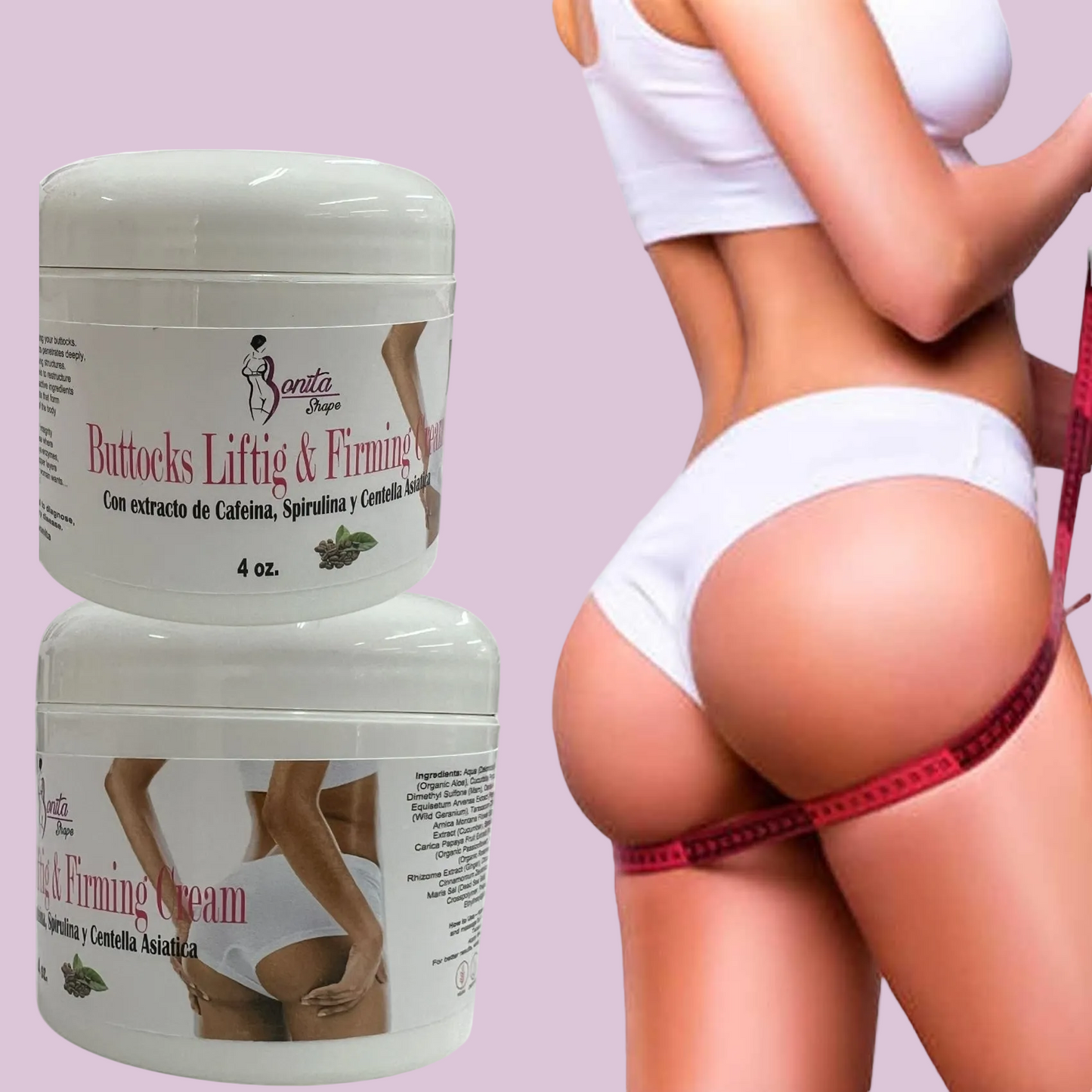 Buttocks Lift & Firming Cream Bonita Shape