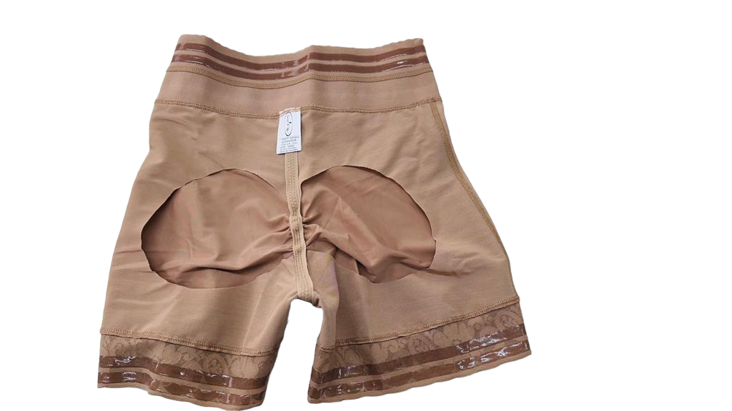 FB828 Butt lifting short elastic band hook and eye closure - Bonita Shape