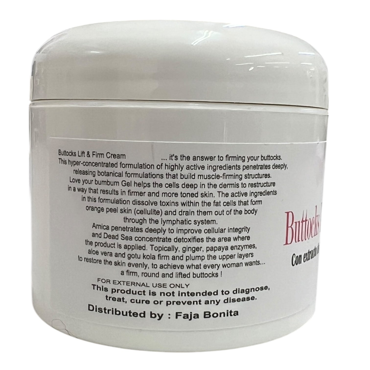Buttocks Lift & Firming Cream Bonita Shape
