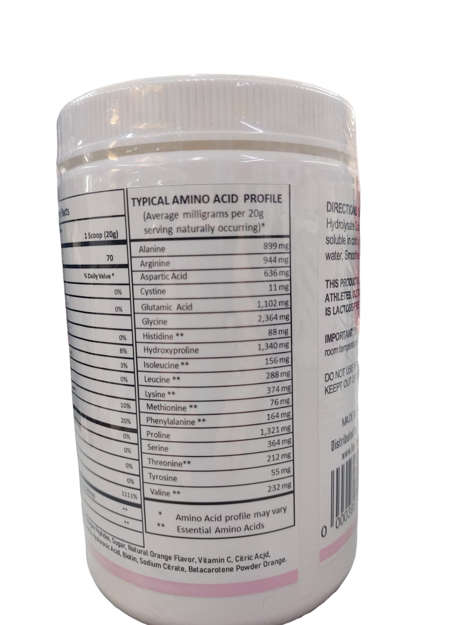 Collagen Powder Fruit Flavor - Bonita Shape