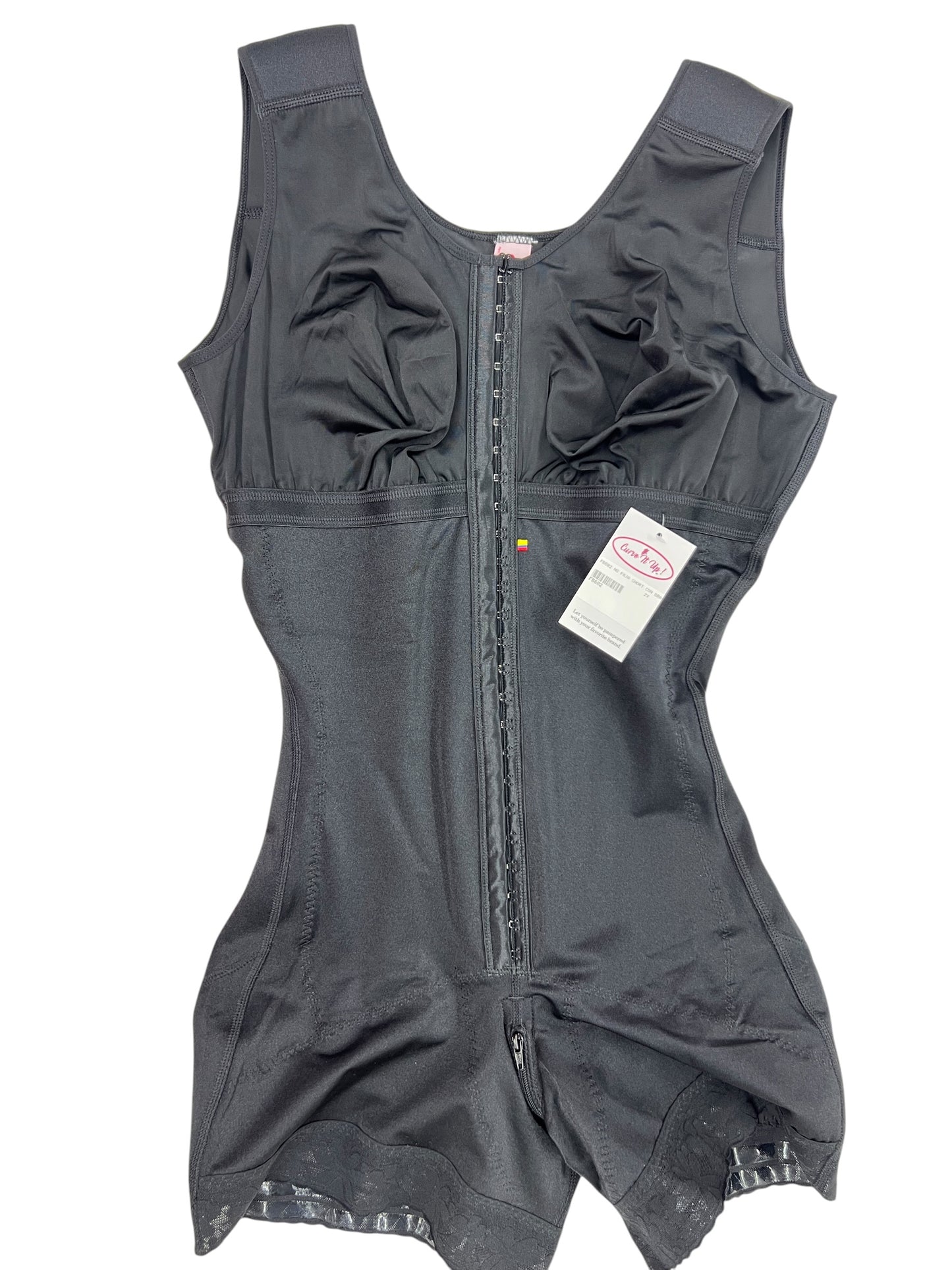 FB602 BBL Stage 2 Faja with Built-in Bra | Triple-Layer Deluxe Fabric & Firm Compression
