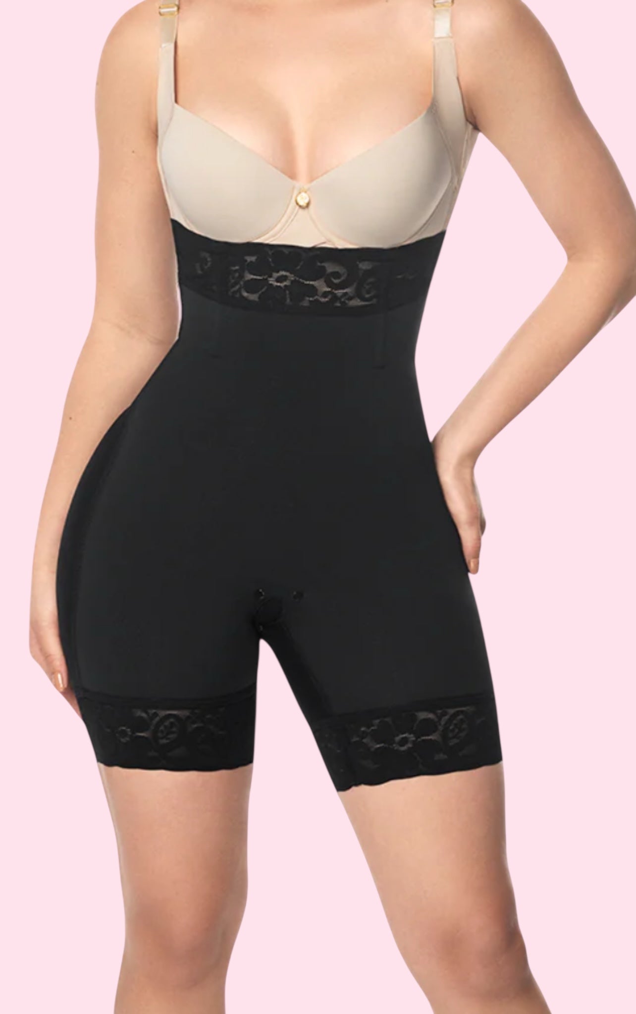 FB818 Strapless Short Seamless Faja - Bonita Shape