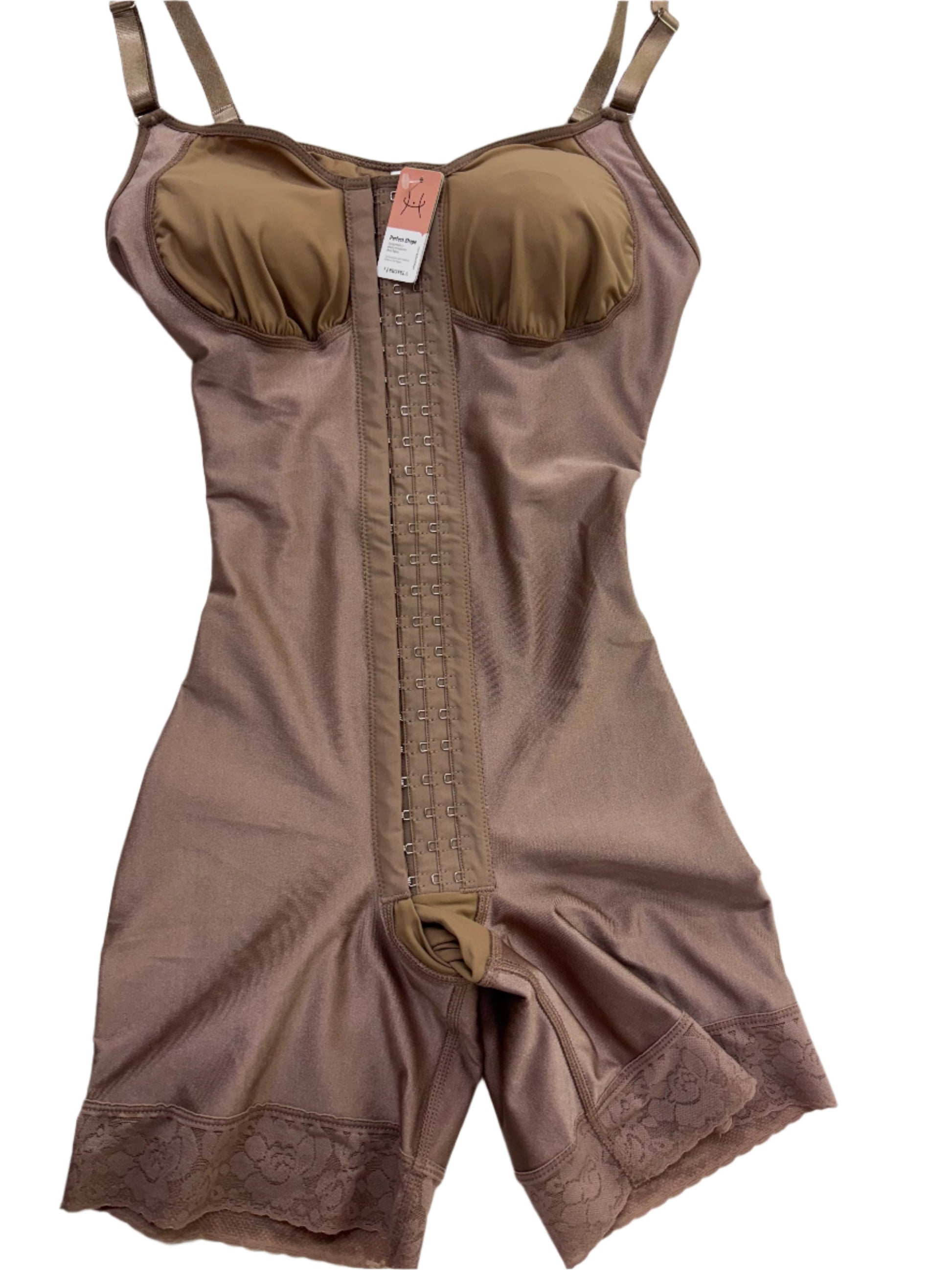FB850 Extreme Compression Full Body Shaping Garment with Bra and Thin Straps Bonita Shape
