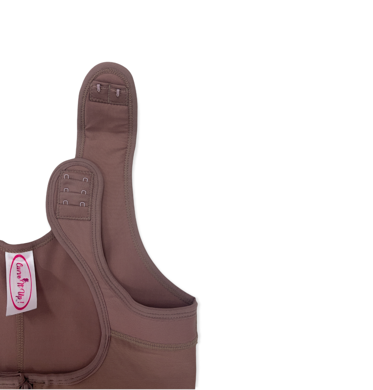 FB7030 LATEX VEST WITH FRONTAL ZIPPER - Bonita Shape