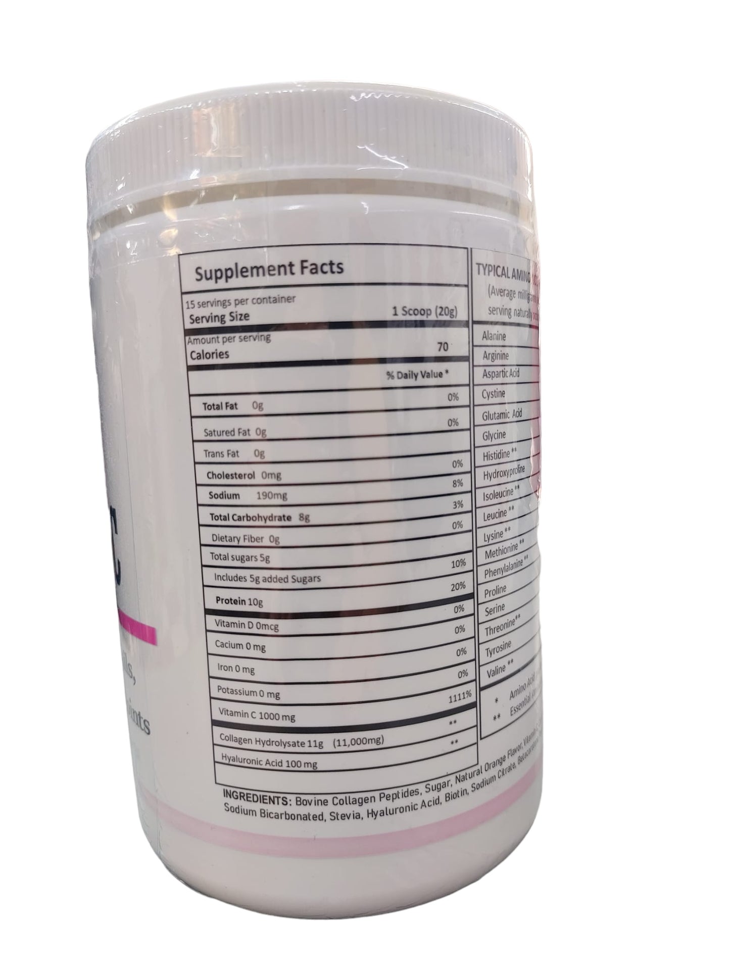 Collagen Powder Fruit Flavor - Bonita Shape