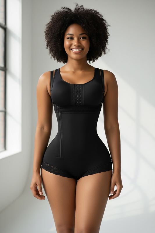 FB732-L PANTY STYLE FAJA WITH ZIPPER ON THE SIDE