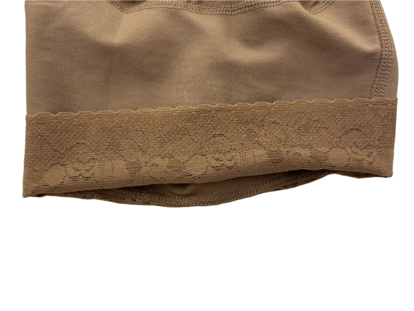 FB842 Mid-Thigh Compression Shaping Garment with Zipper Closure