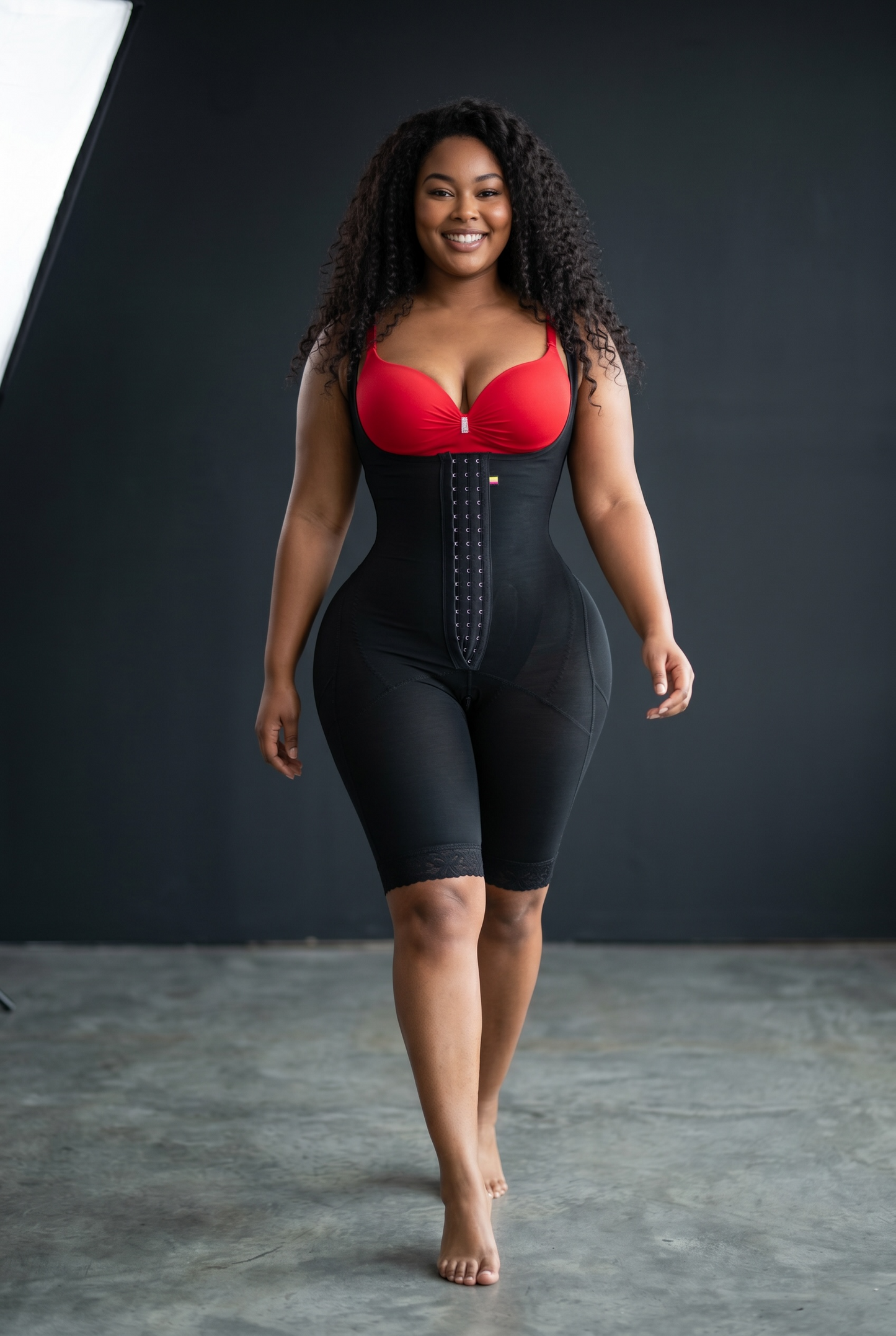 FB600 Stage 2 – Full Body Shaper | No Bra | Black
