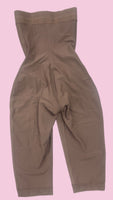 FB836L  STRAPLESS FAJS HIGH COMPRESSION TO THE KNEE-LENGTH GIRDLE  INVISIBLE BUTTLIFTER 3 LINES OF HOOKS AND WIRES