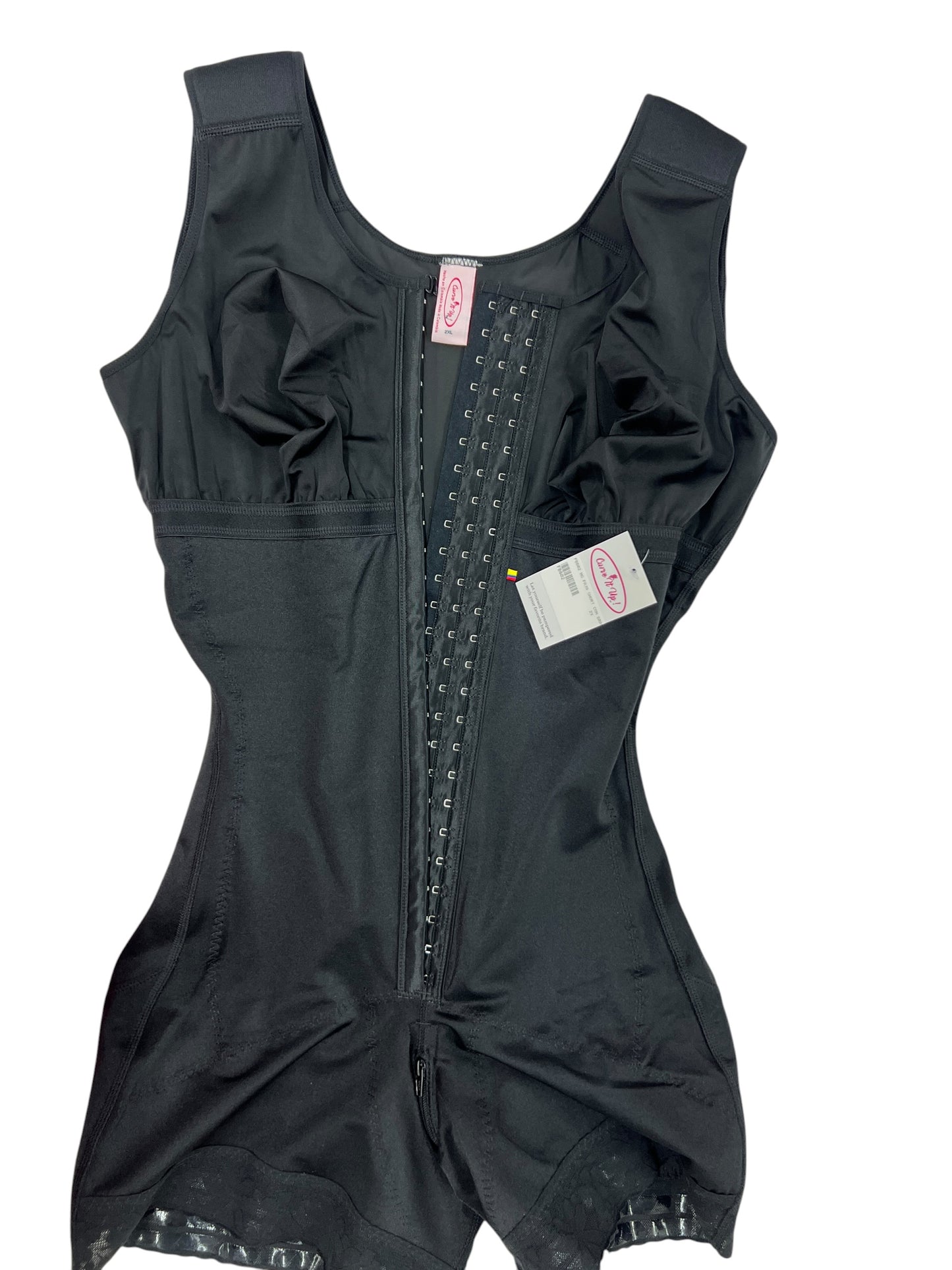 FB602 BBL Stage 2 Faja with Built-in Bra | Triple-Layer Deluxe Fabric & Firm Compression
