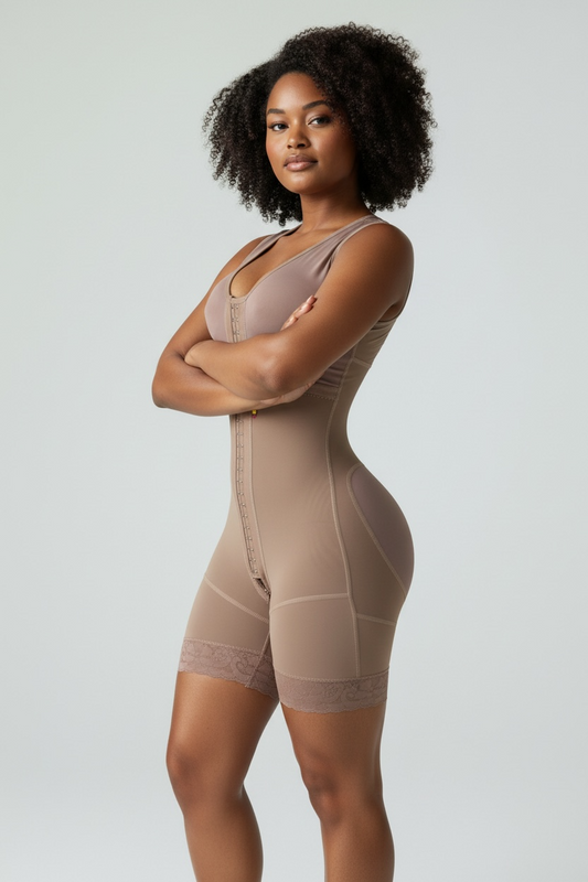 FB720 SHORT STYLE FAJA BRA/ 3 HOOKS LEVELS