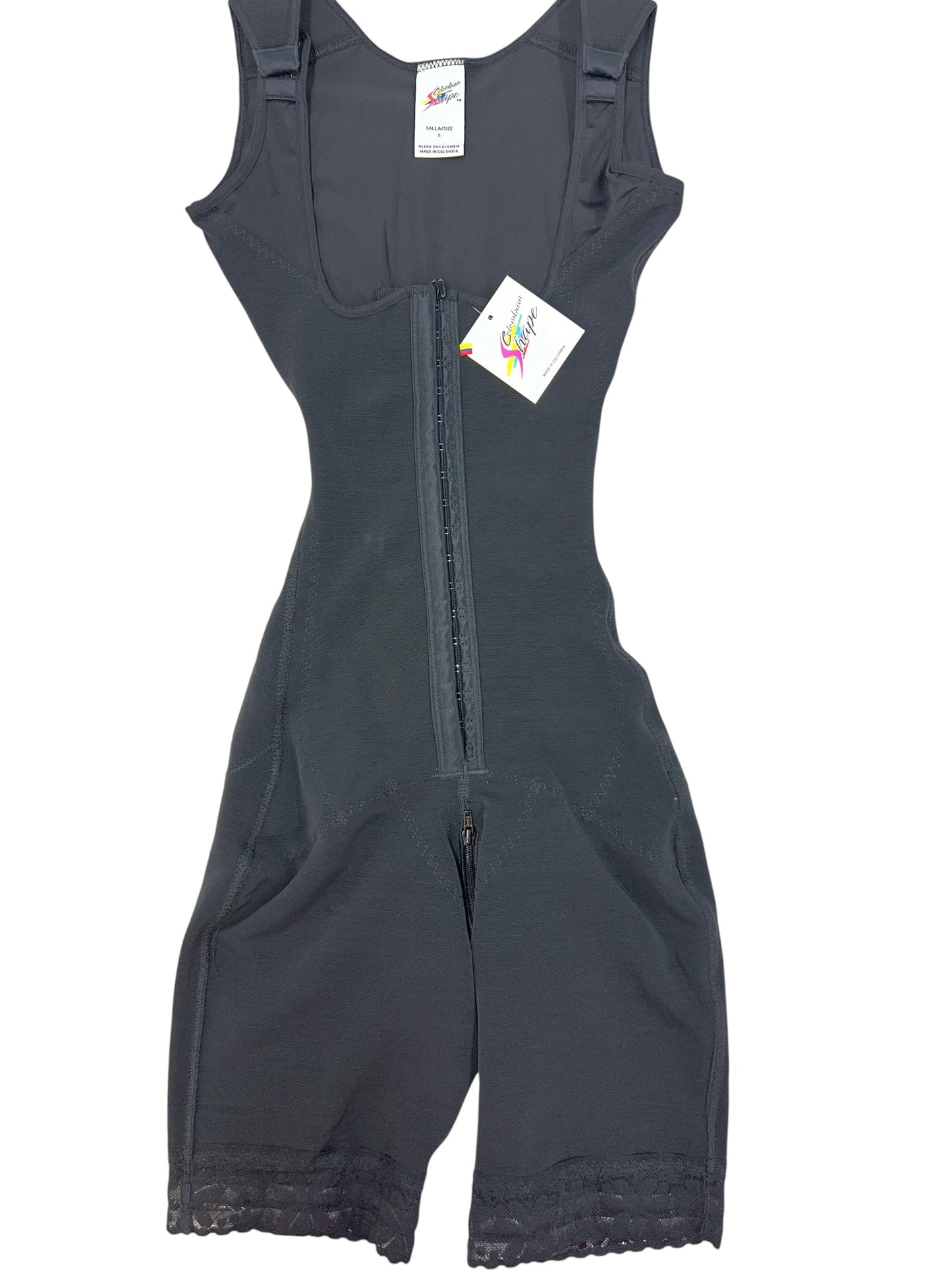 FB600 Stage 2 – Full Body Shaper | No Bra | Black