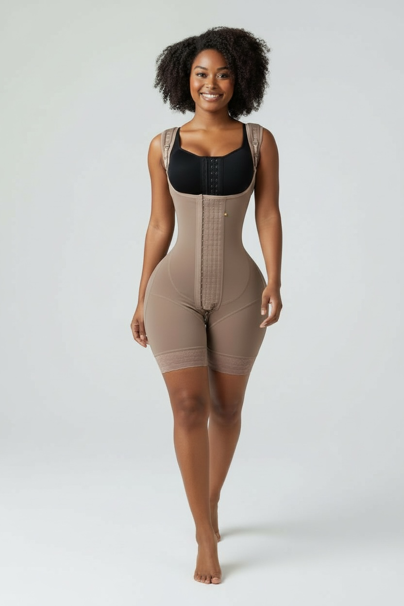 FB70166 Guitar Shape 2-in-1 High Compression Shaper - 3rd Stage Post-Surgery Garment