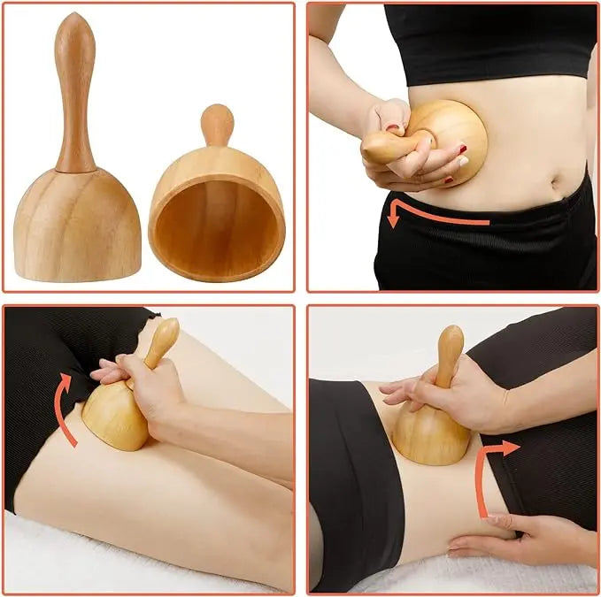 Wooden Therapy Massage Cup Bonita Shape