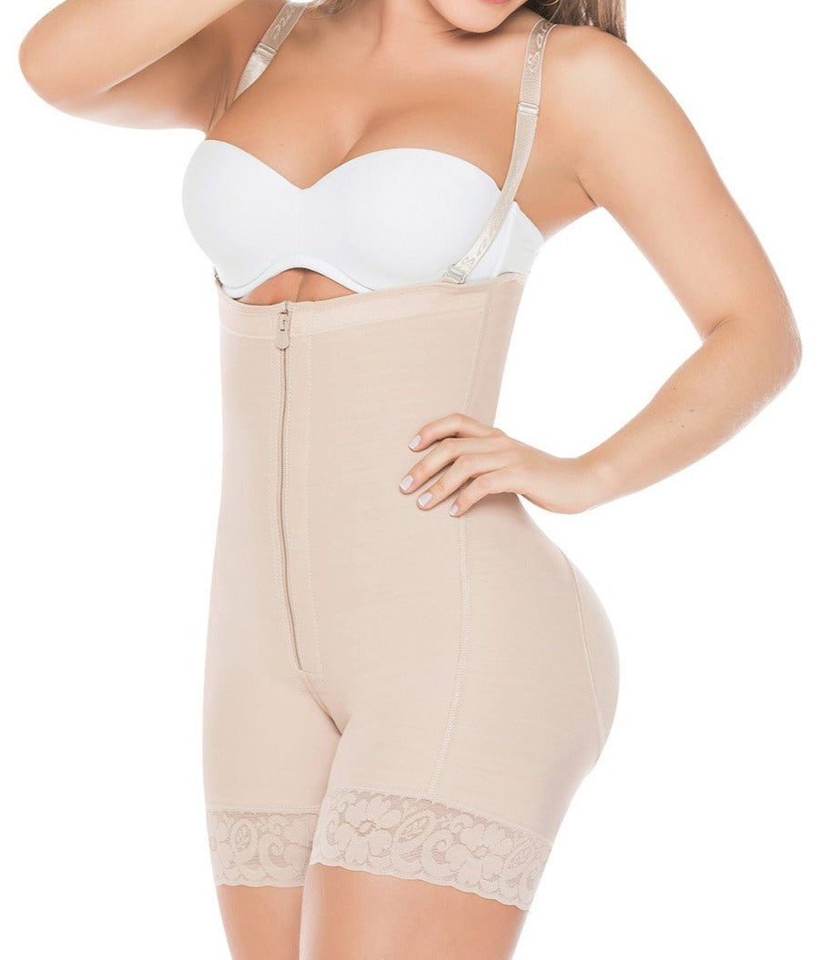 CS618 EXTREME COMPRESSION SHORT STYLE STRAPLESS FAJA - Bonita Shape