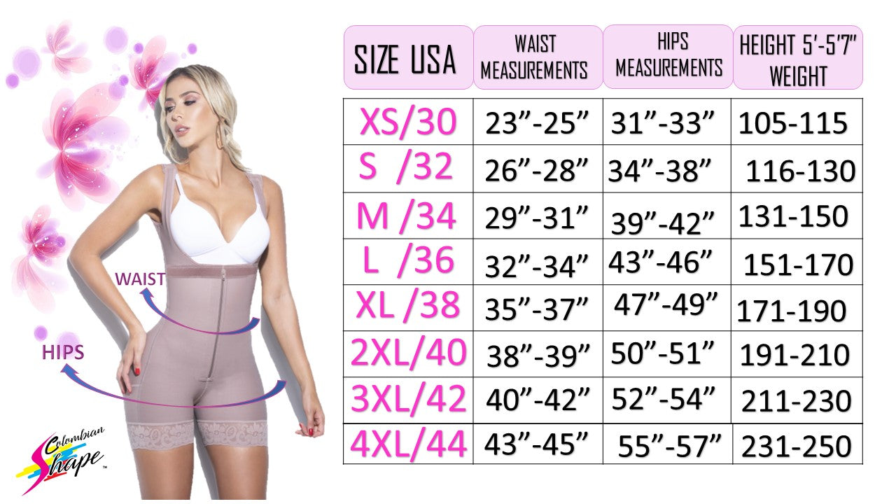 CS636 POWERNET-SUPER COMPRESSION VEST FRON ZIPPER AND HOOKS - Bonita Shape