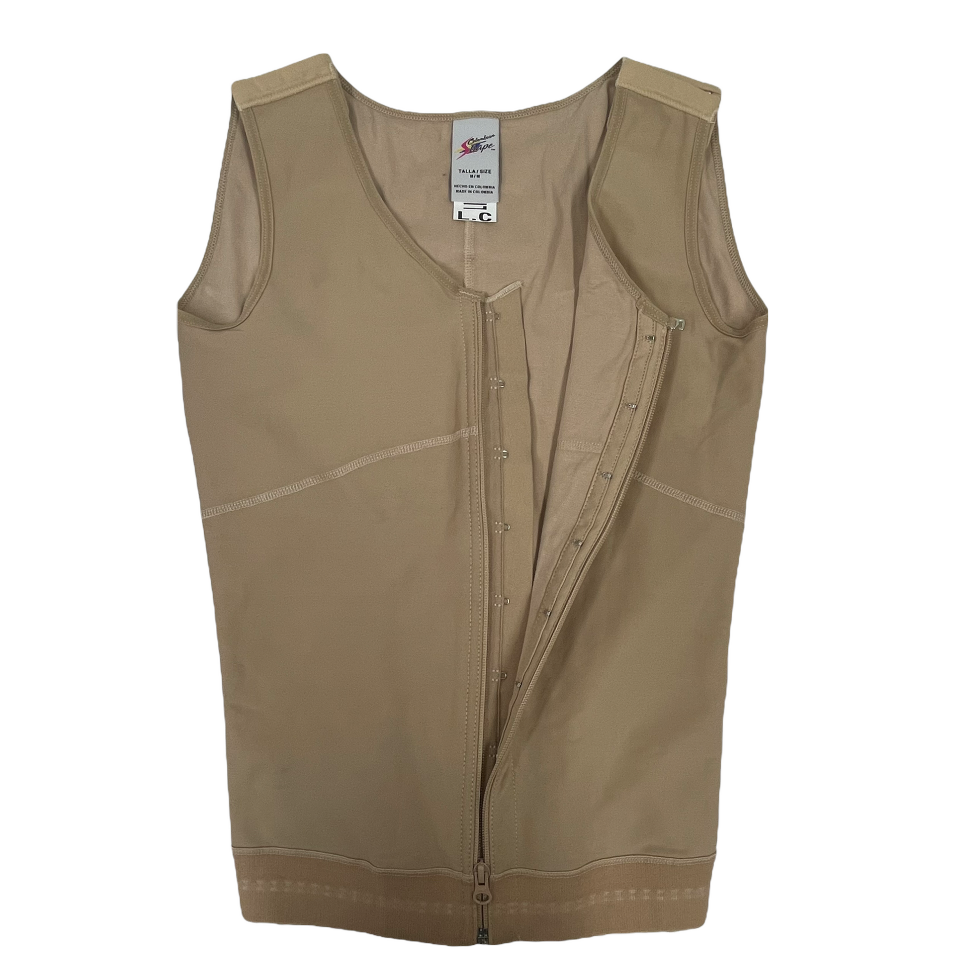 CS665 MEN VEST IN POWERNET HIGH COMPRESSION - Bonita Shape