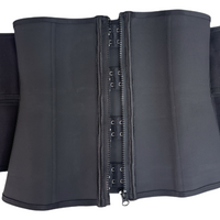 Double belt With Hooks Latex fitness waist trainer