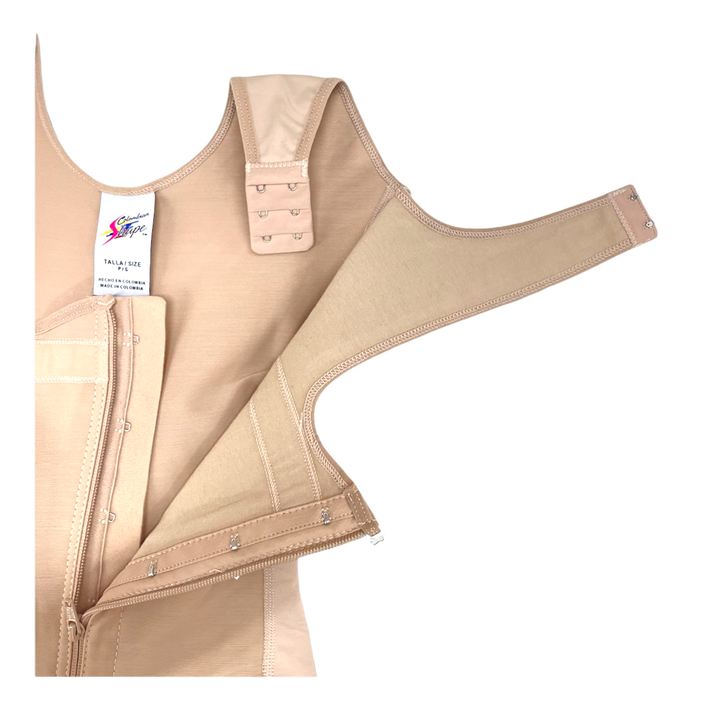 CS624 FAJA SHORT WITH THICK STRAP BUTTLIFT INVISIBLE - Bonita Shape