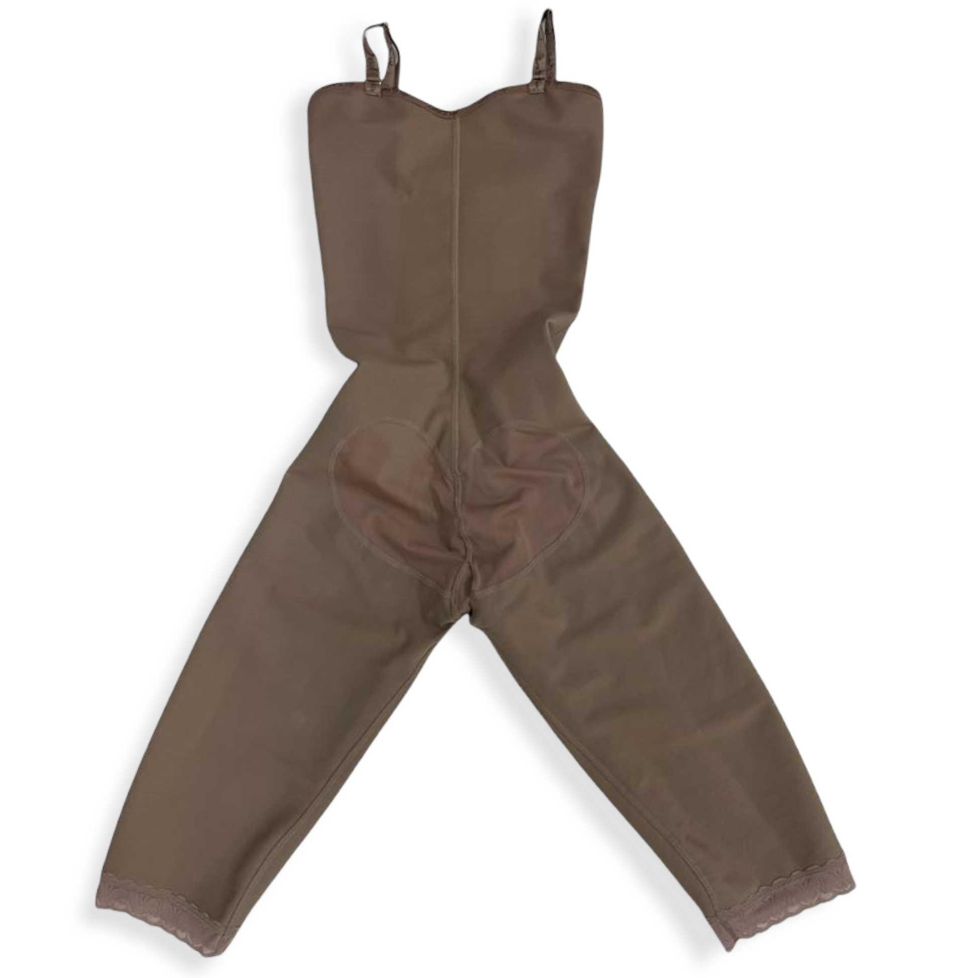 (FINAL SALE) FB750 FULL BODY FAJA THIN ADJUSTABLE STRAPS/3HOOKS - Bonita Shape