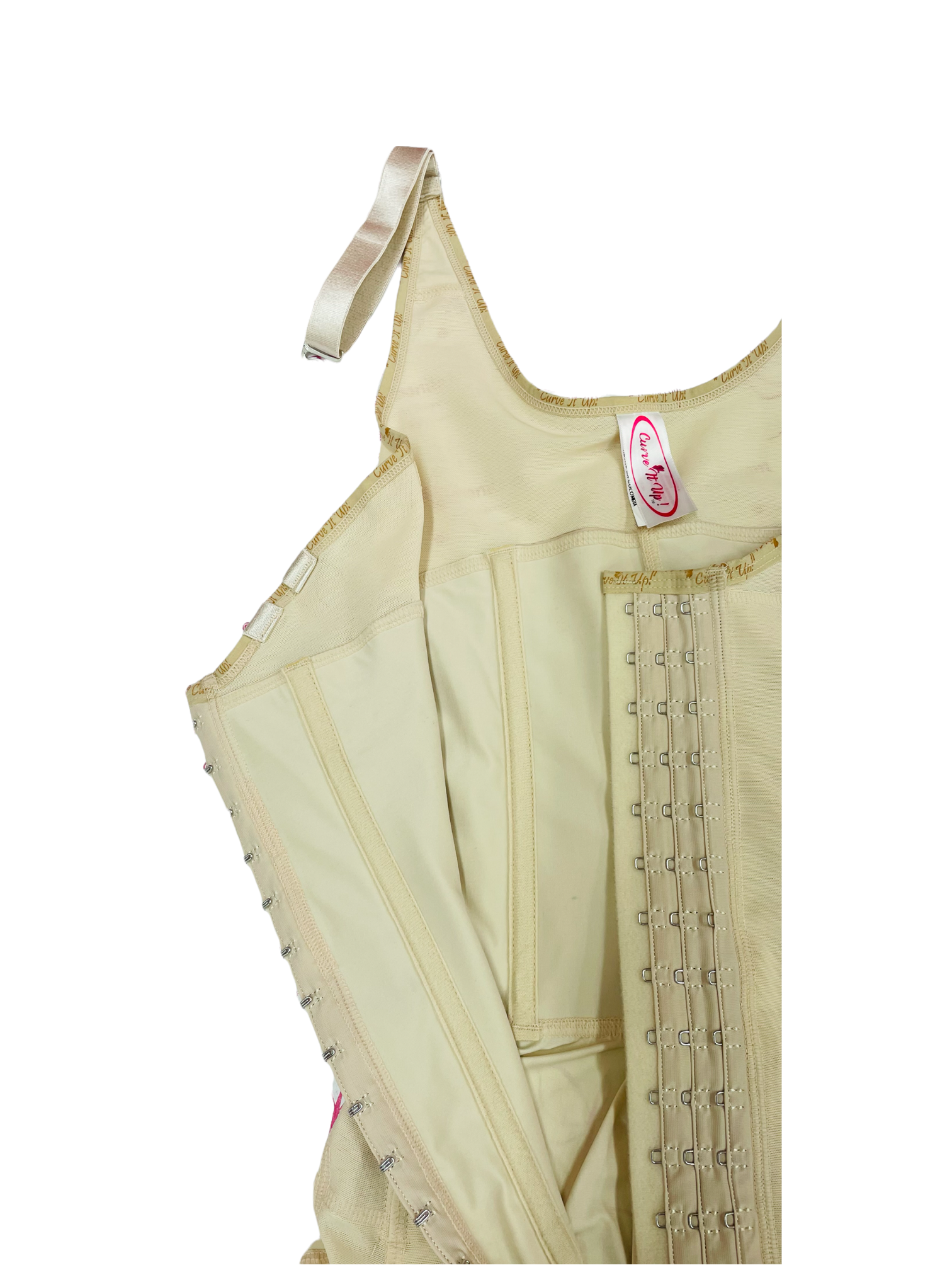 FB70169ZP FAJA SHORT THIN STRAP WITH HOOKS/ WIRES - Bonita Shape