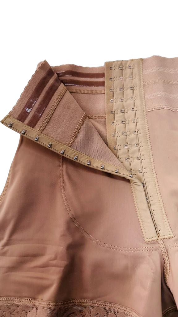 FB828 Butt lifting short elastic band hook and eye closure - Bonita Shape