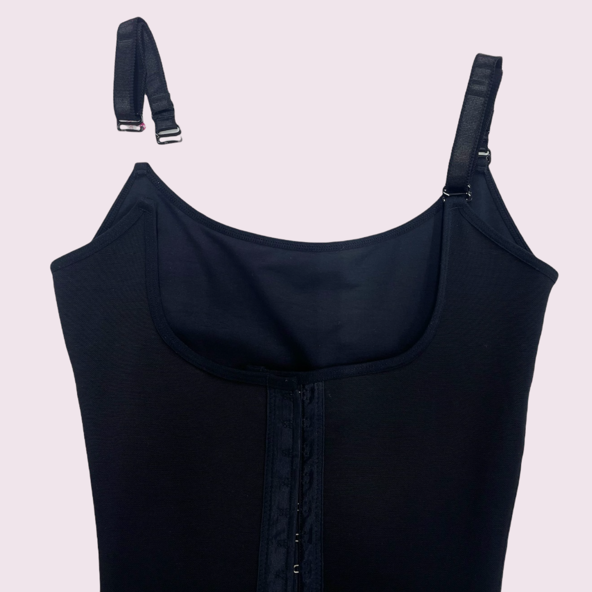 (FINAL SALE) FB1001 FAJA SHORT WITH HOOKS AND ZIPPER - Bonita Shape