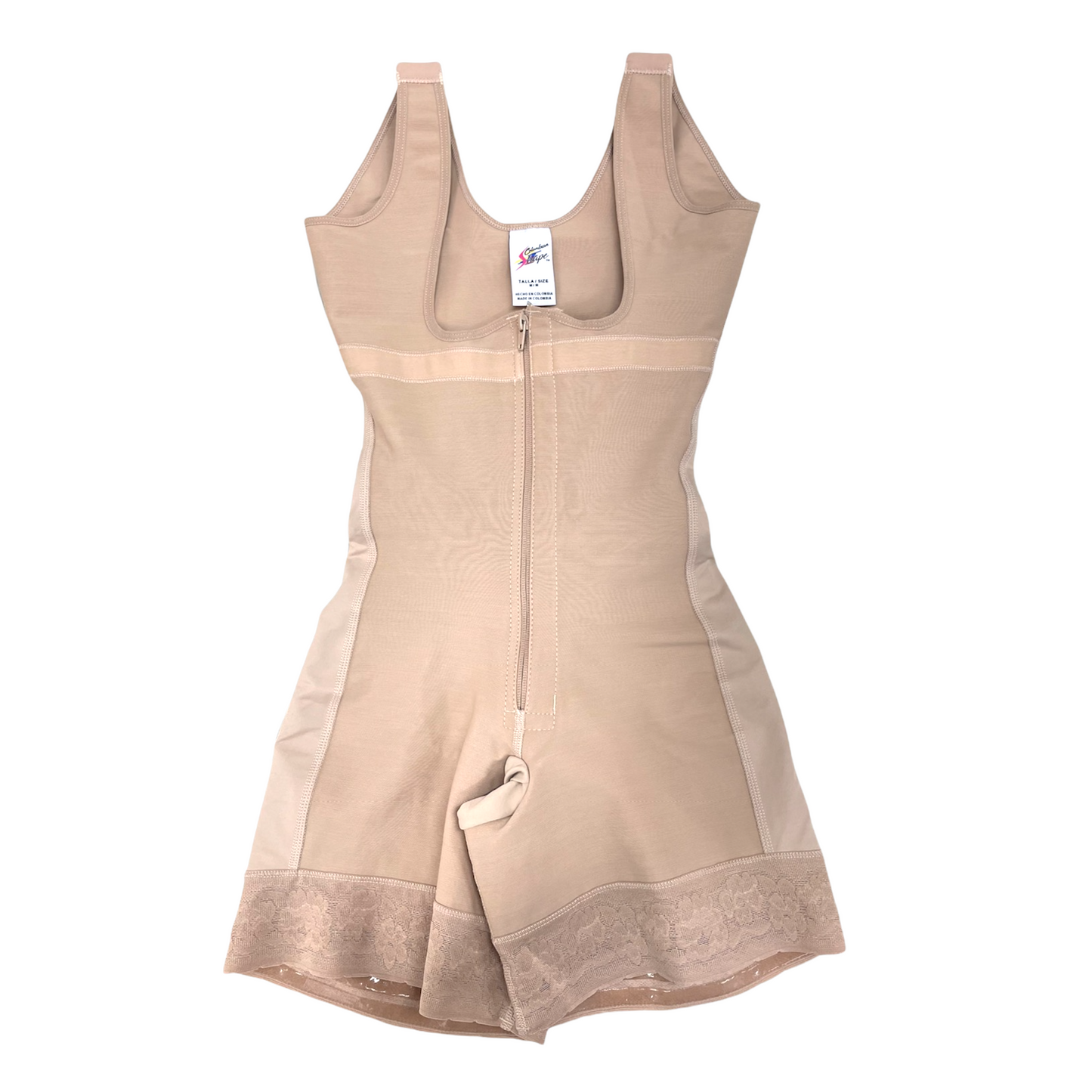 CS624 FAJA SHORT WITH THICK STRAP BUTTLIFT INVISIBLE - Bonita Shape