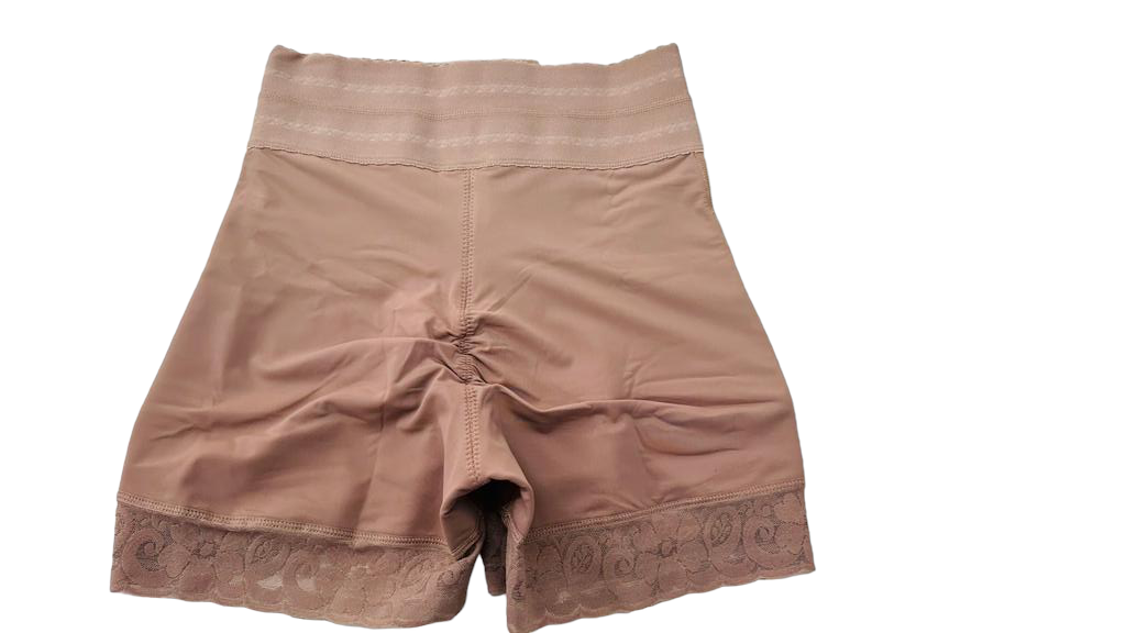 FB828 Butt lifting short elastic band hook and eye closure - Bonita Shape