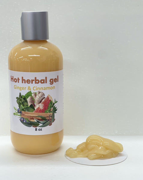 Vegan hot herbal gel 8 oz