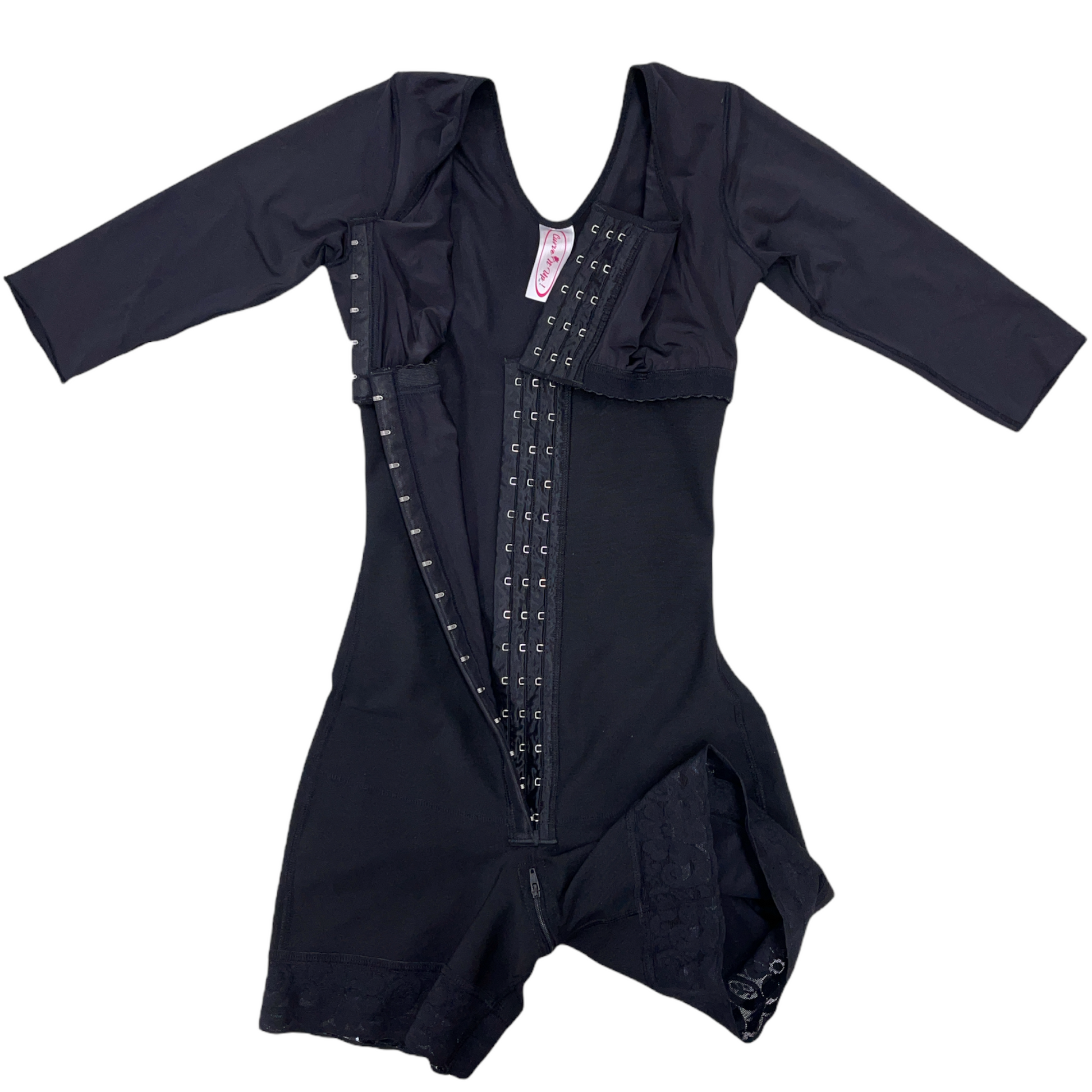 FB718 MOMMY MAKE OVER WITH BBL SHORT STYLE 3 HOOKS LEVELS PERINEAL ZIPPER - Bonita Shape