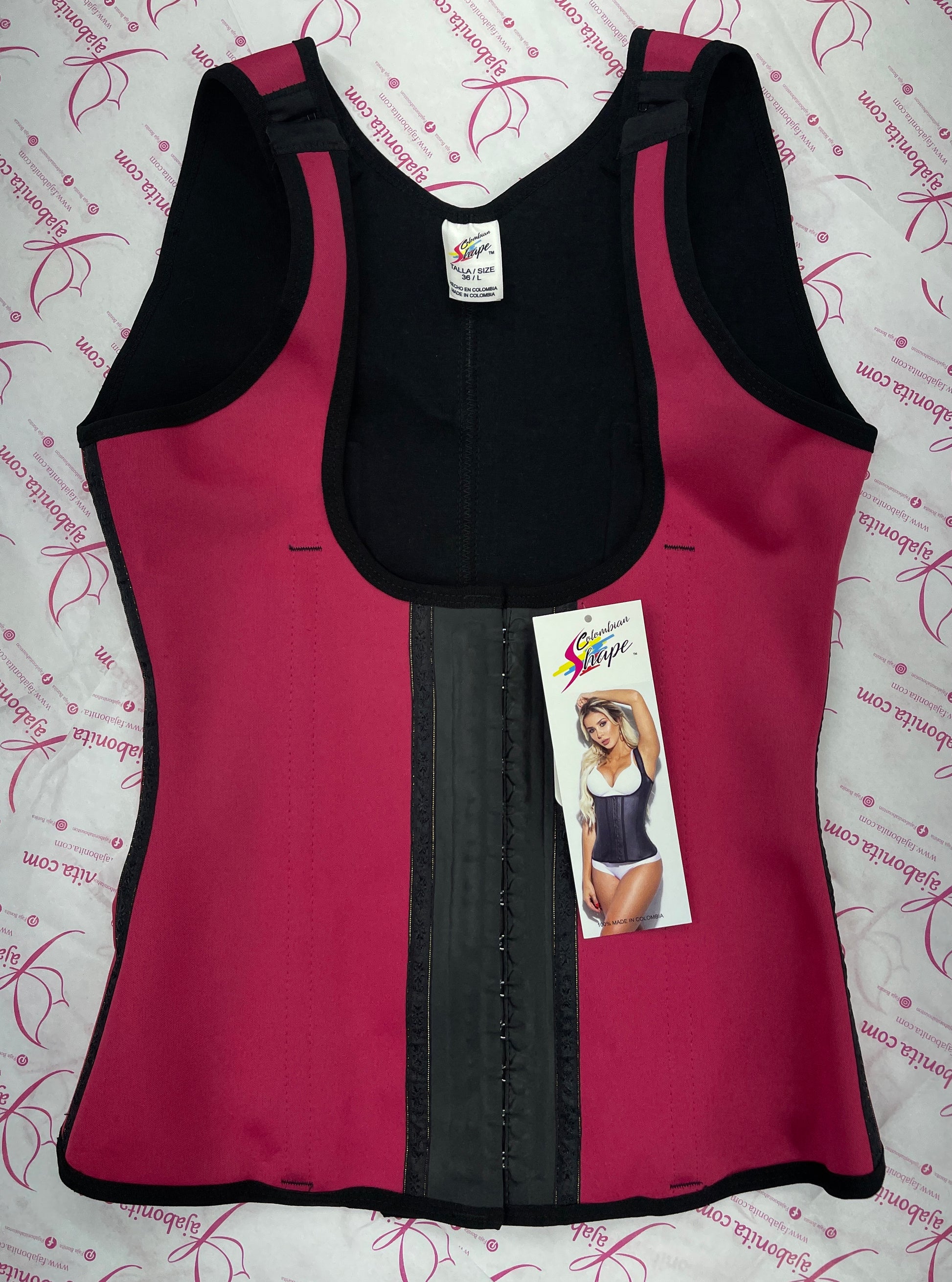 9104 CS LATEX VEST SPORT - Bonita Shape