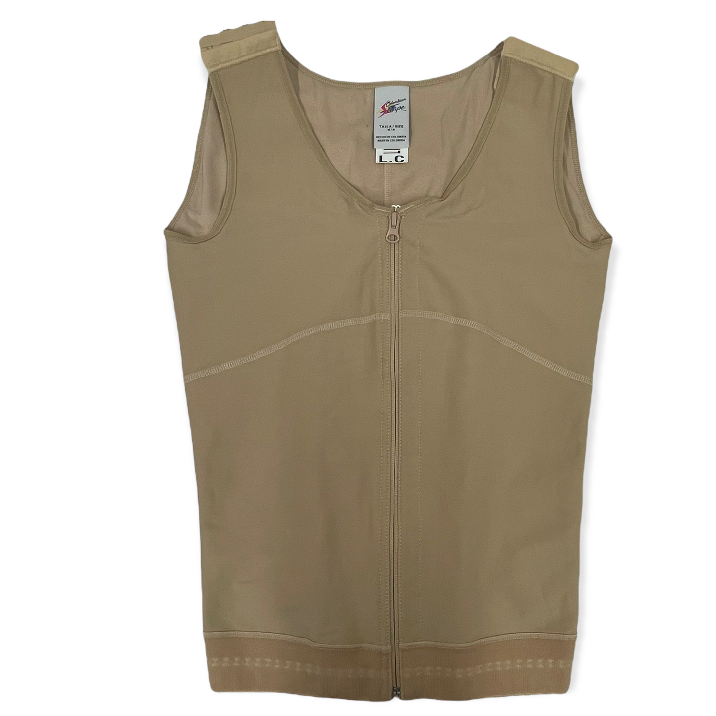 CS665 MEN VEST IN POWERNET HIGH COMPRESSION - Bonita Shape