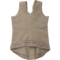 FB7030 LATEX VEST WITH FRONTAL ZIPPER