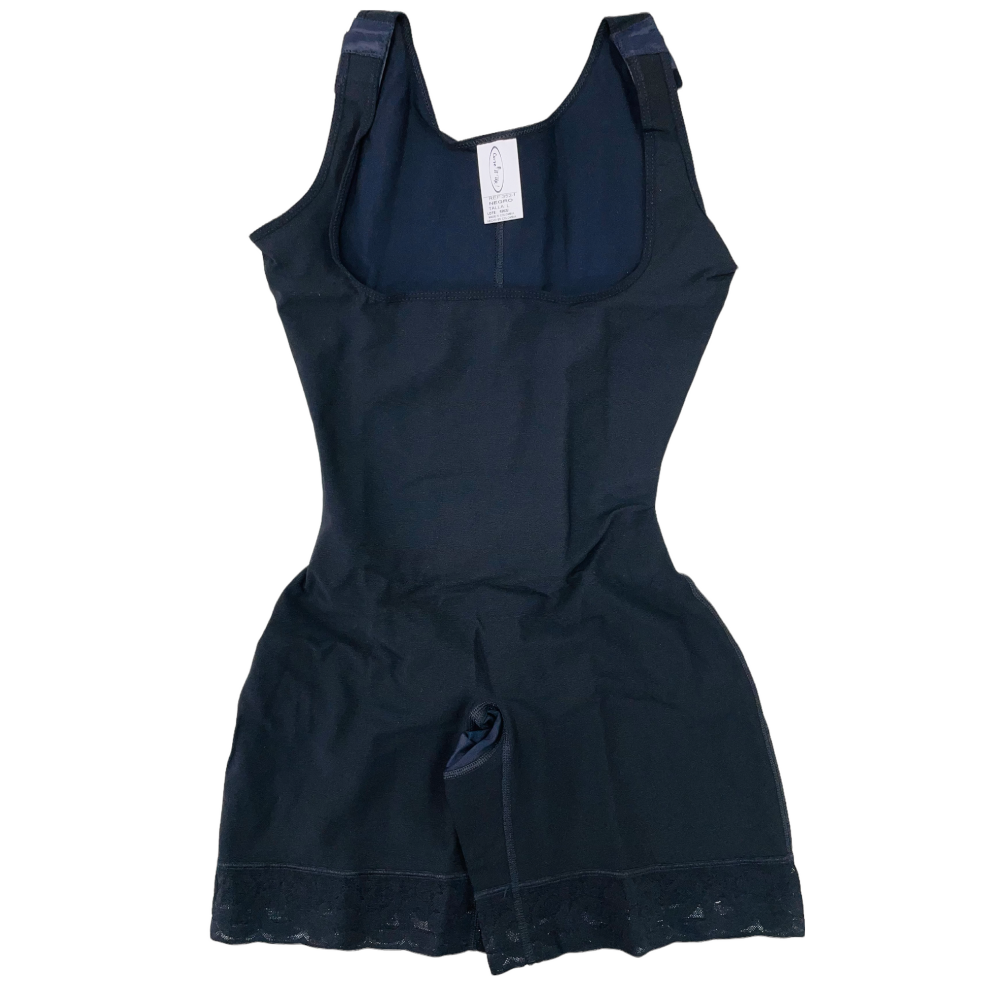 FB827 SEEMLESS SHORT FAJA WITH THICK STRAP - Bonita Shape