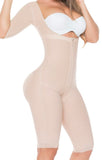 FINAL SALE !!!  CS640 COTTON  FAJA LONG WITH ARMS NO BRA WITH BUTTLIFT