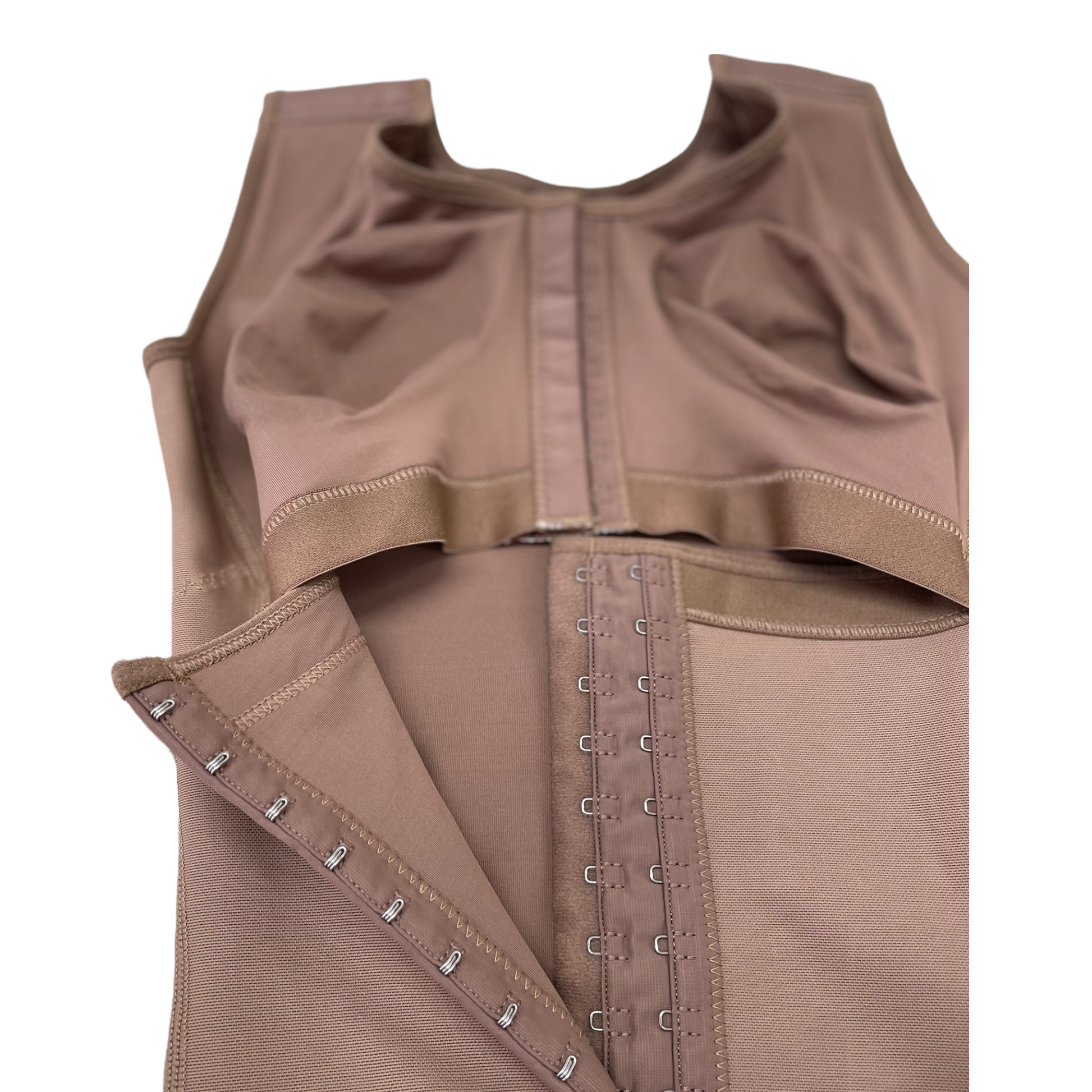 (FINAL SALE) FB819 FAJA LONG WITH BRA AND HOOKS - Bonita Shape