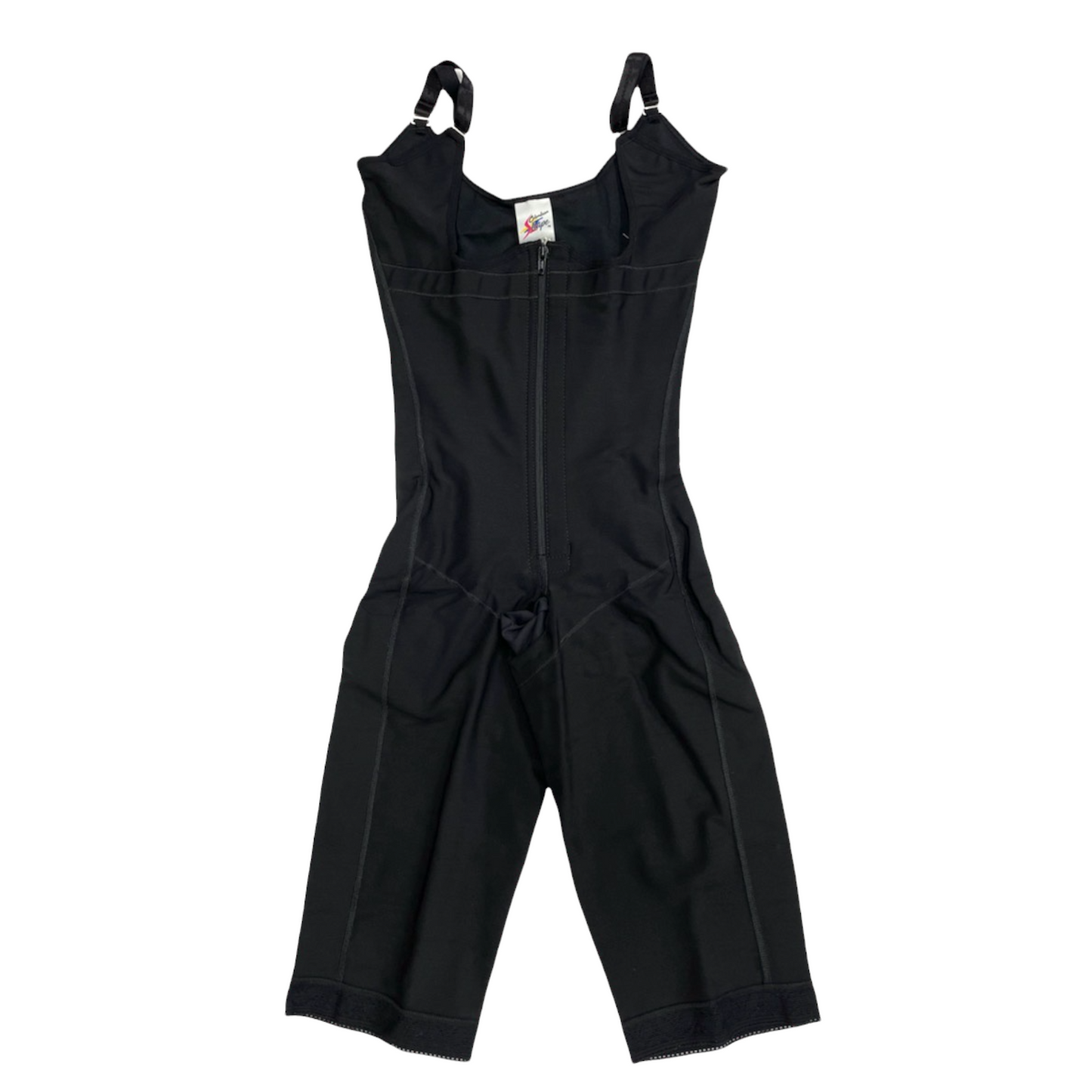 CS626 FAJA LONG WITH THIN STRAP WITH FRONTAL ZIPPER - Bonita Shape