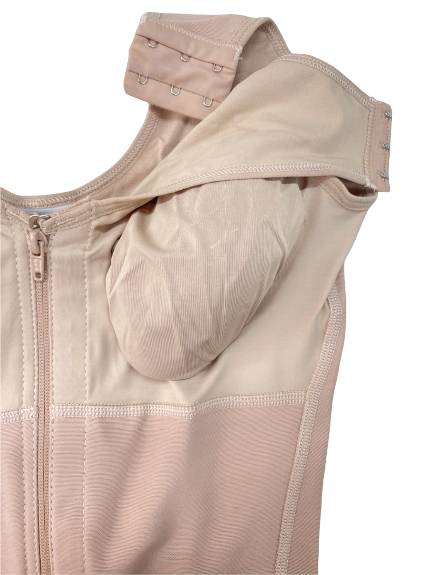 CS630 FAJA LONG WITH BRA FRONTAL ZIPPER - Bonita Shape