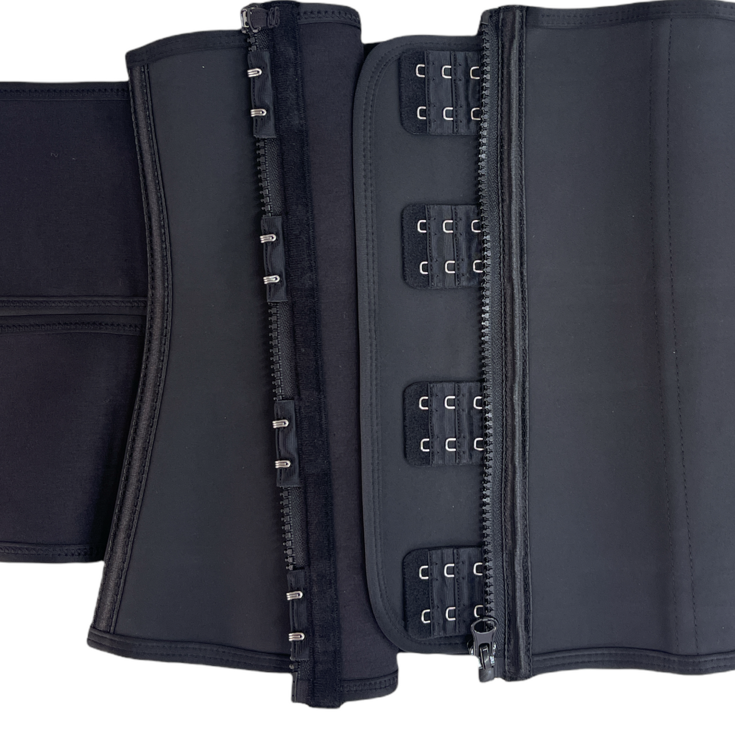 Double belt With Hooks Latex fitness waist trainer - Bonita Shape