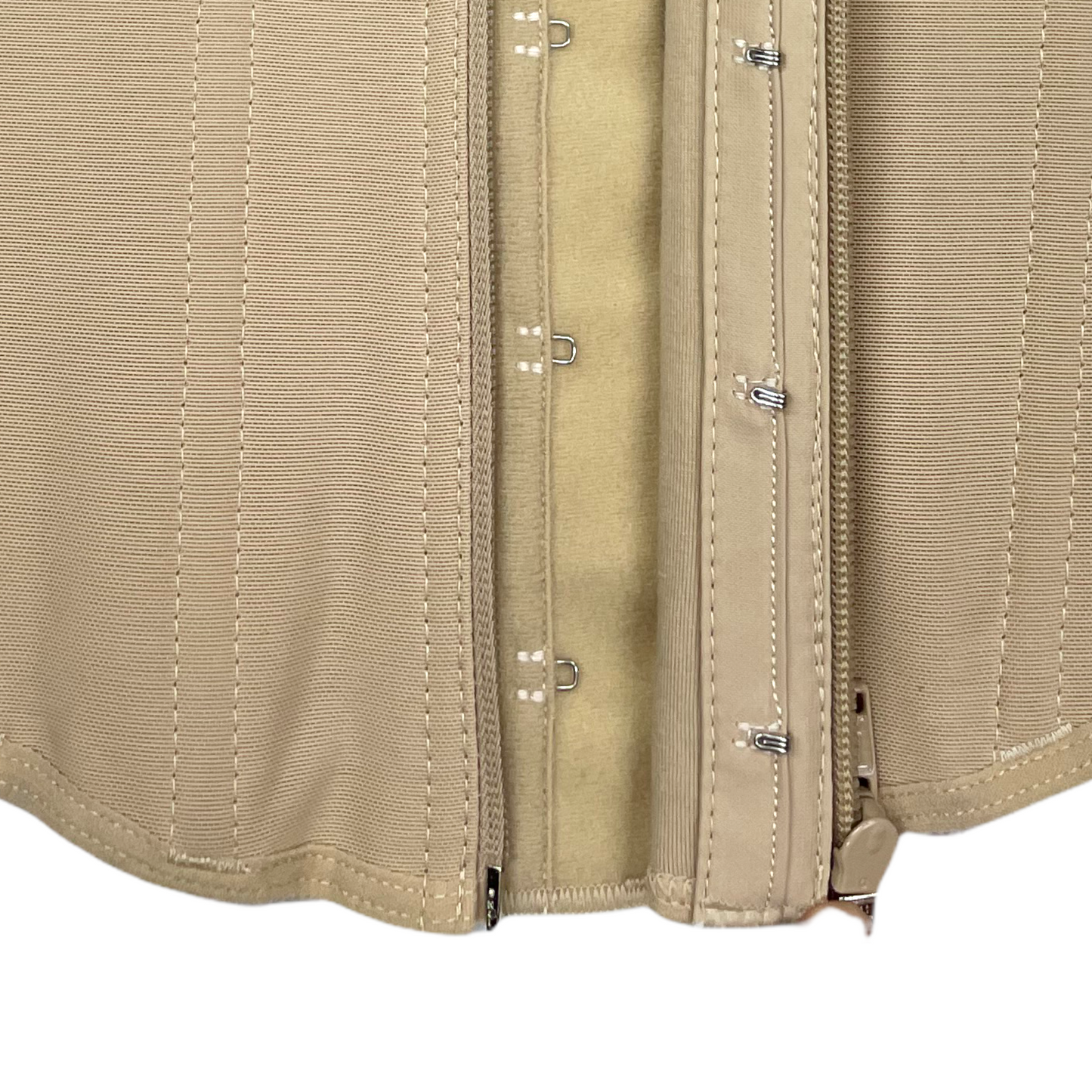 CS636 POWERNET-SUPER COMPRESSION VEST FRON ZIPPER AND HOOKS - Bonita Shape