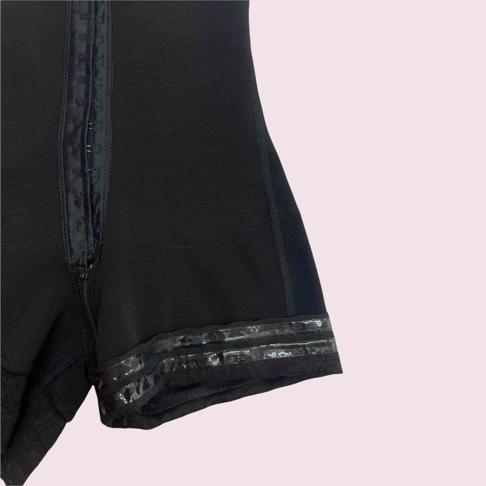 (FINAL SALE) FB1001 FAJA SHORT WITH HOOKS AND ZIPPER - Bonita Shape