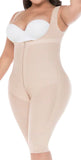 FINAL SALE !!! COTTON INNER LINING  CS628-SALE  FAJA LONG THICK STRAP WITH FRONT ZIPPER