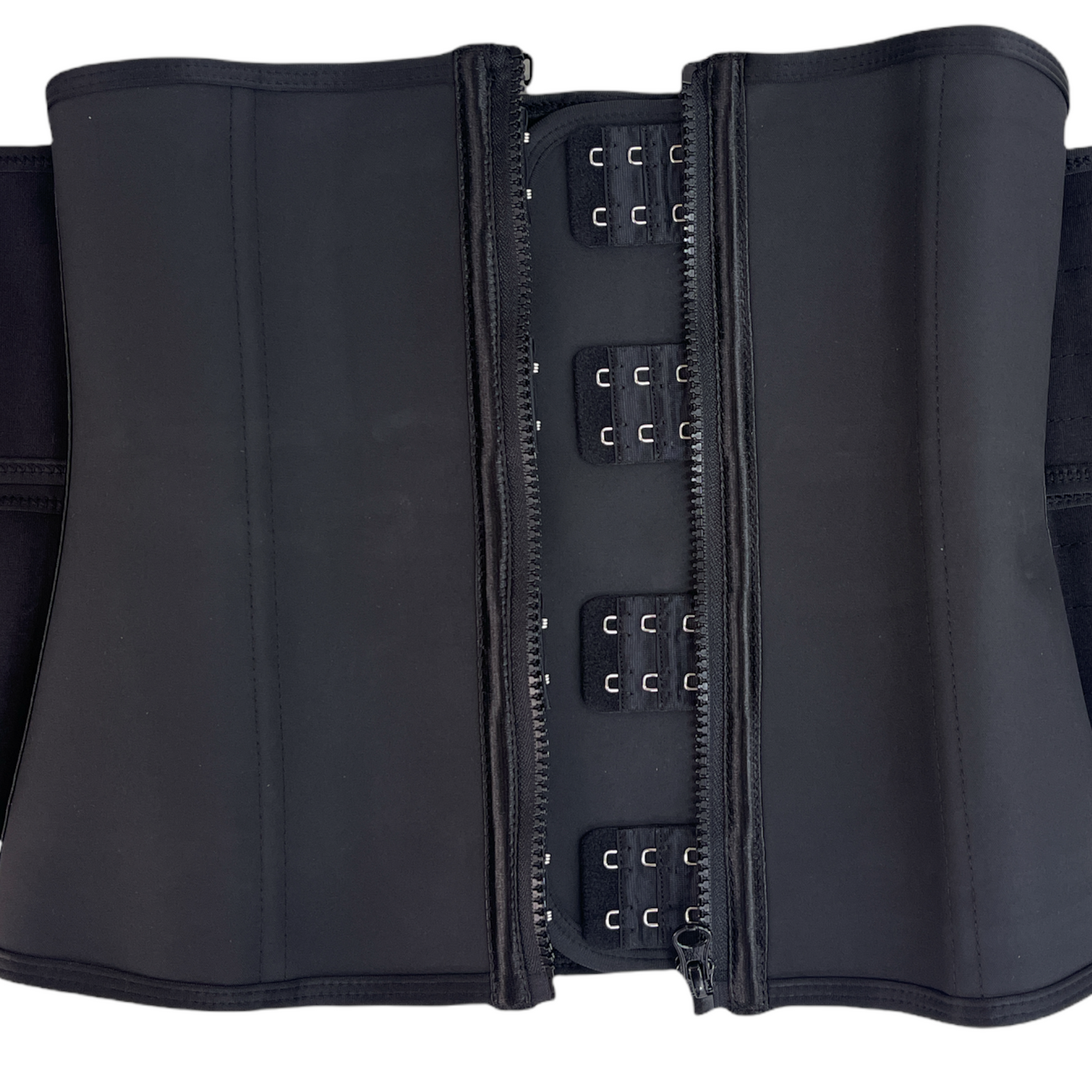 Double belt With Hooks Latex fitness waist trainer - Bonita Shape