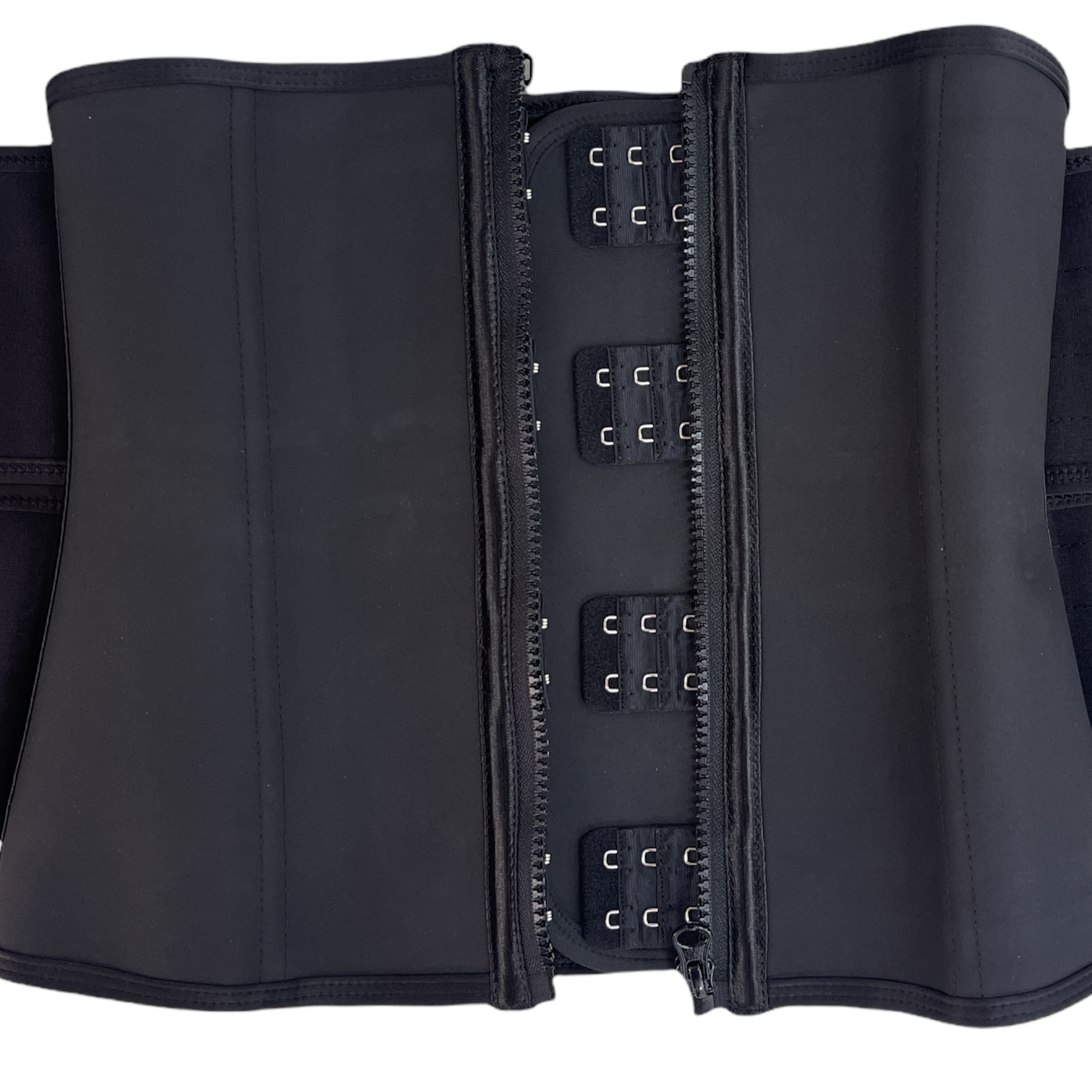 Double belt With Hooks Latex fitness waist trainer - Bonita Shape