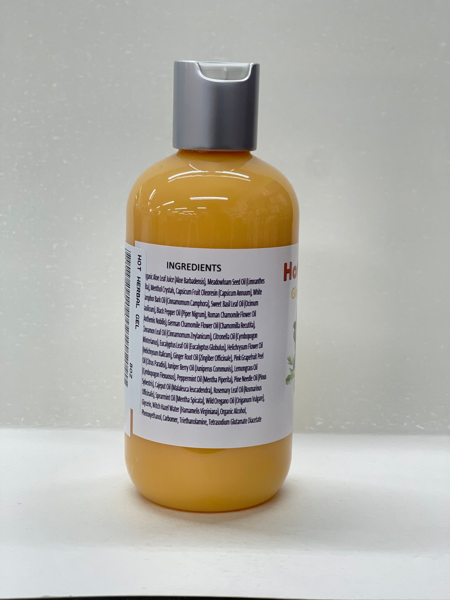 Vegan hot herbal gel 8 oz - Bonita Shape