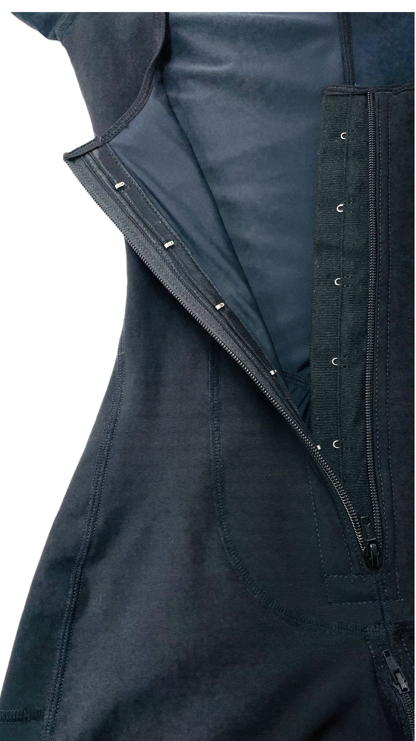 FB763MNCL FAJA SHORT WITH MINI SLEVEE EXTRA SUPPORT ON ABDOMEN - Bonita Shape