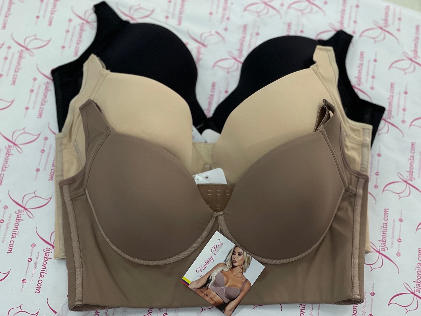FB8003-4 FANTASY BRA - Bonita Shape