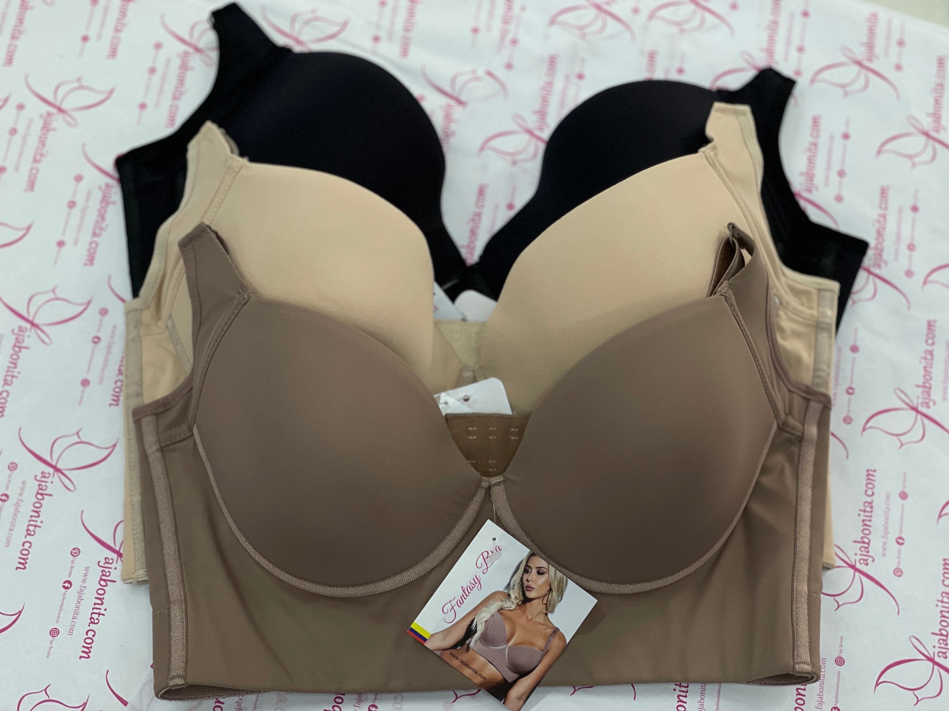 FB8003-4 FANTASY BRA - Bonita Shape