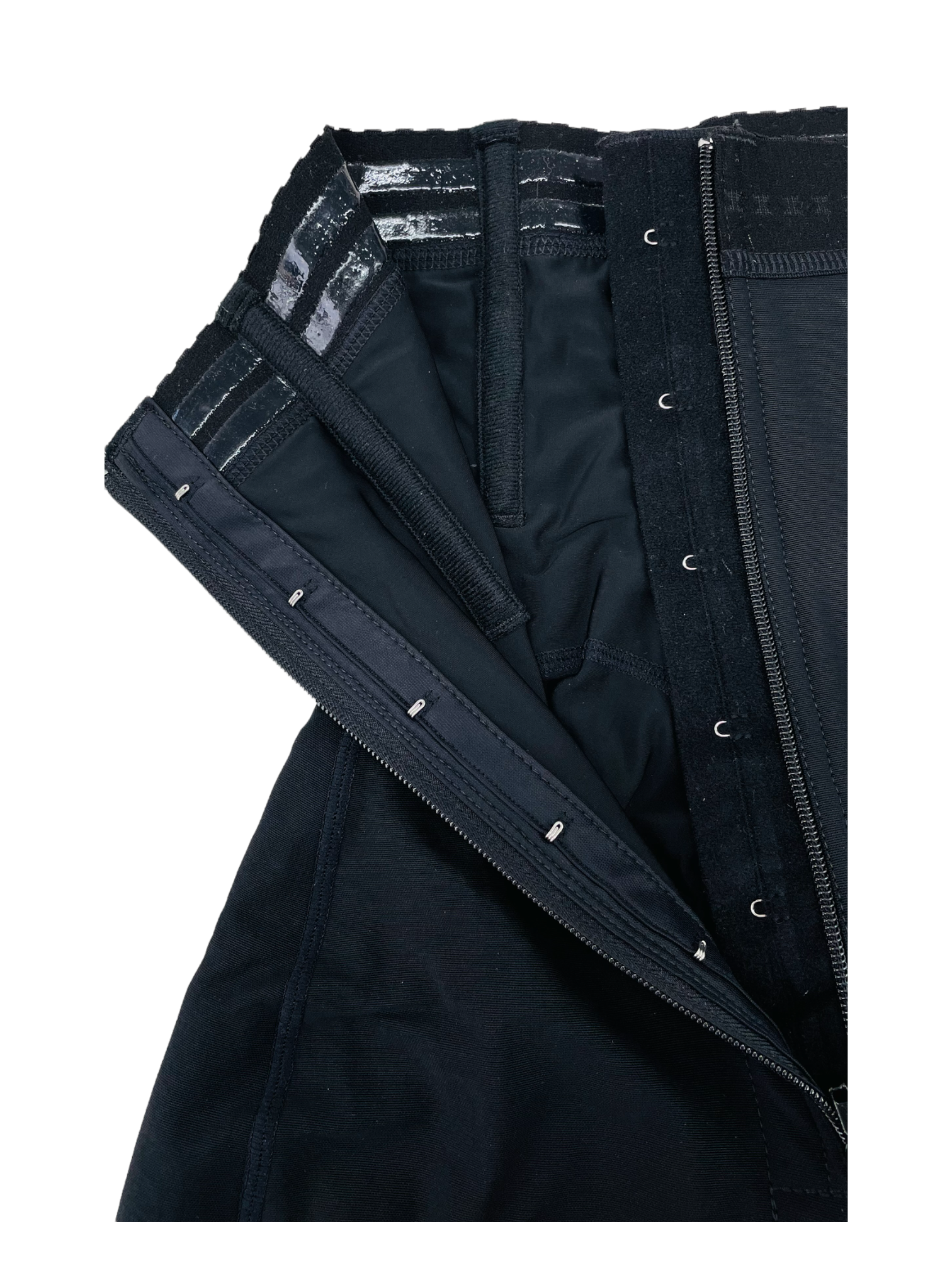 FB714 STRAPLESS SHORT FAJA PERINEAL ZIPPER - Bonita Shape